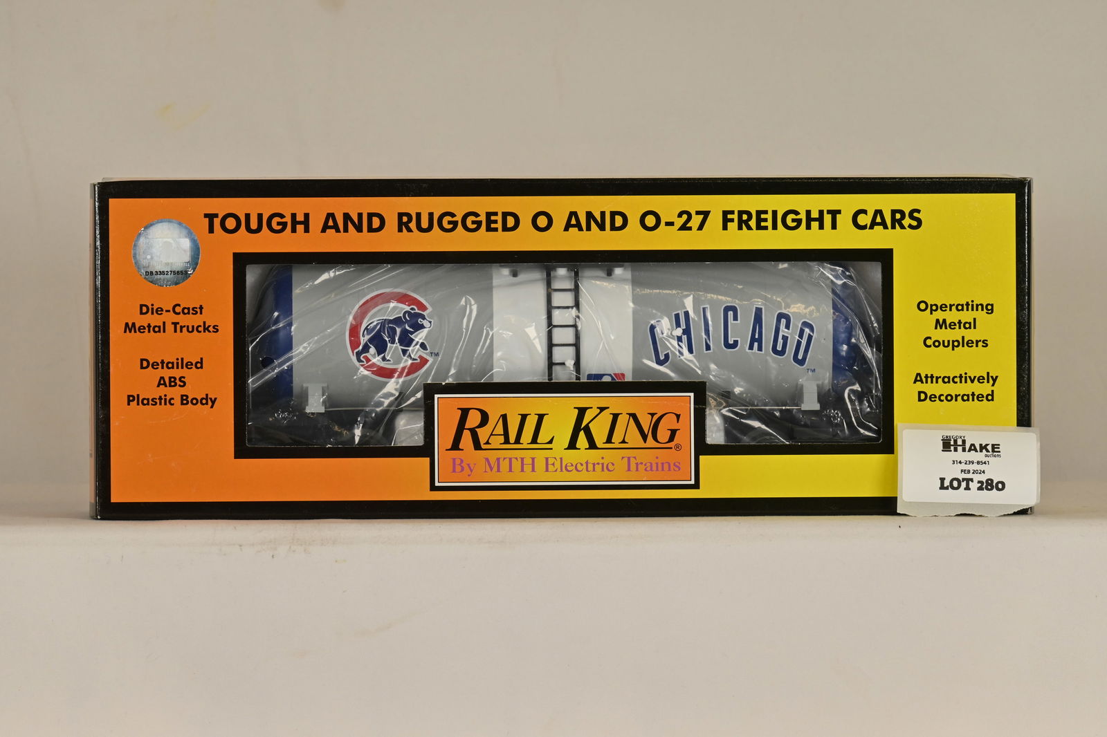 MTH 30-73156 MLB Chicago Cubs Modern Tank Car w/ OB (1 of 2)