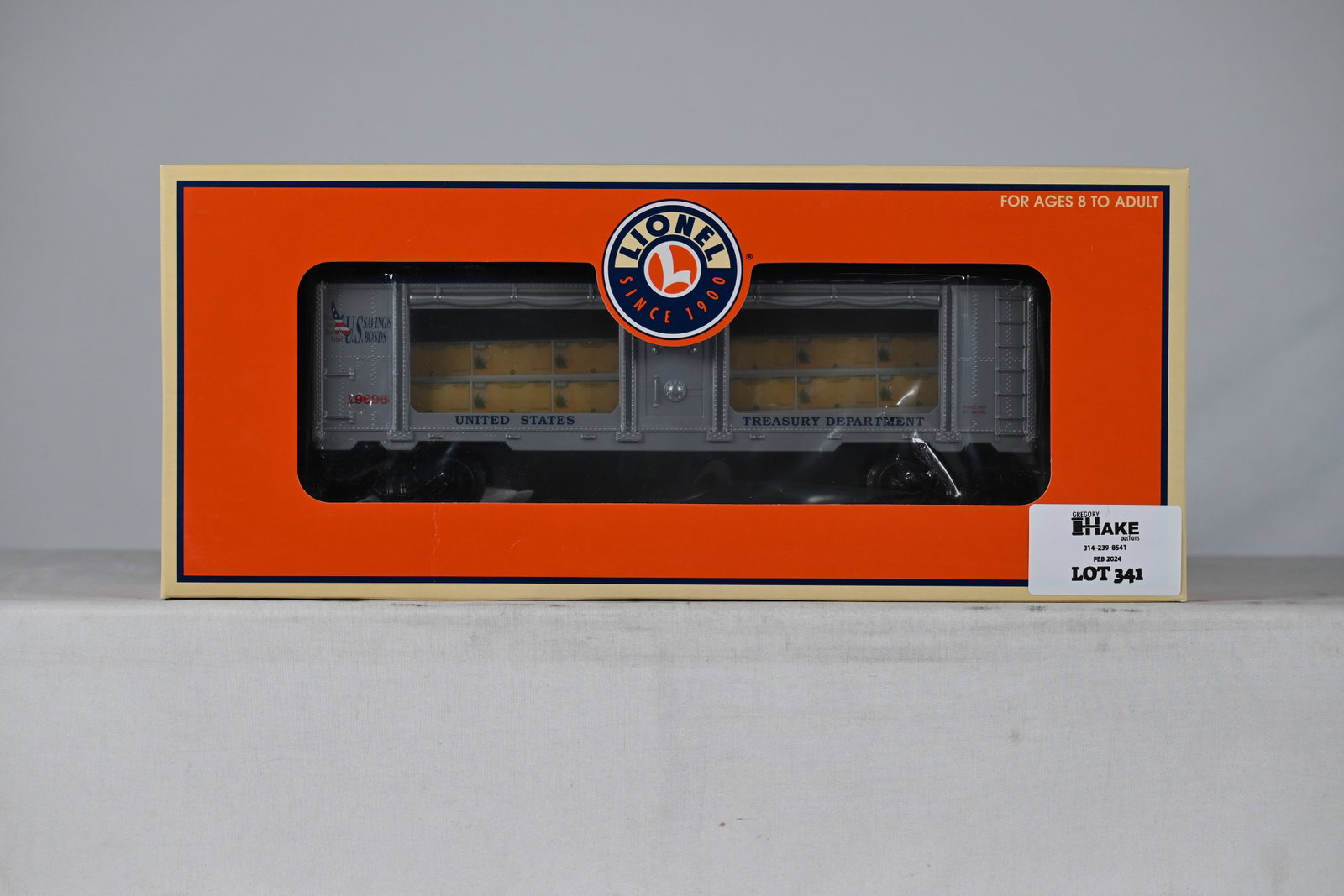 Lionel 6-19696 US Savings Bond Mint Car w/ OB: Lionel 6-19696 US Savings Bond Mint Car w/ OB