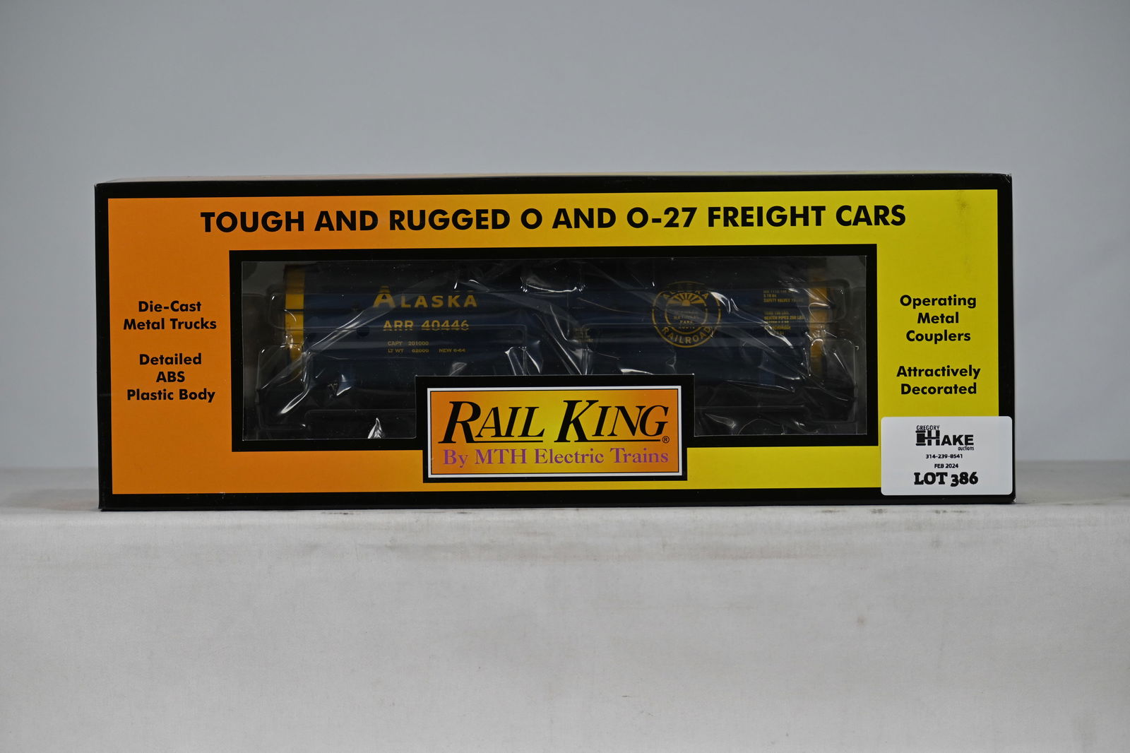 MTH 30-7341 Alaska Tank Car w/ OB (1 of 2)