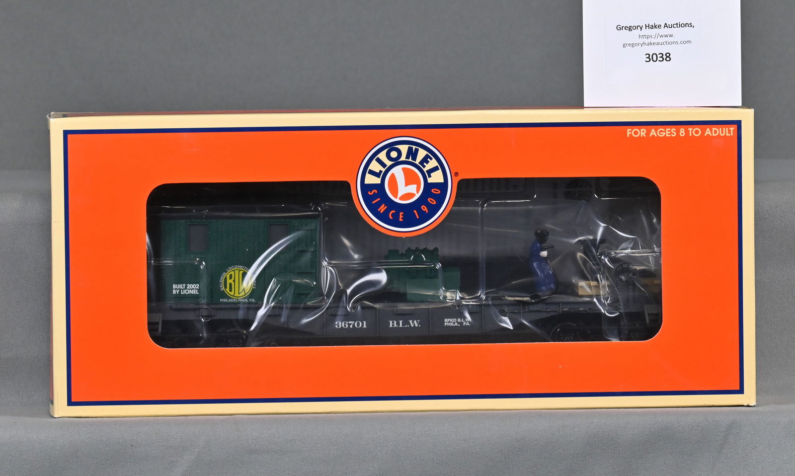 Lionel 6-36701 Baldwin Locomotive Works Welding Car w/OB (1 of 2)