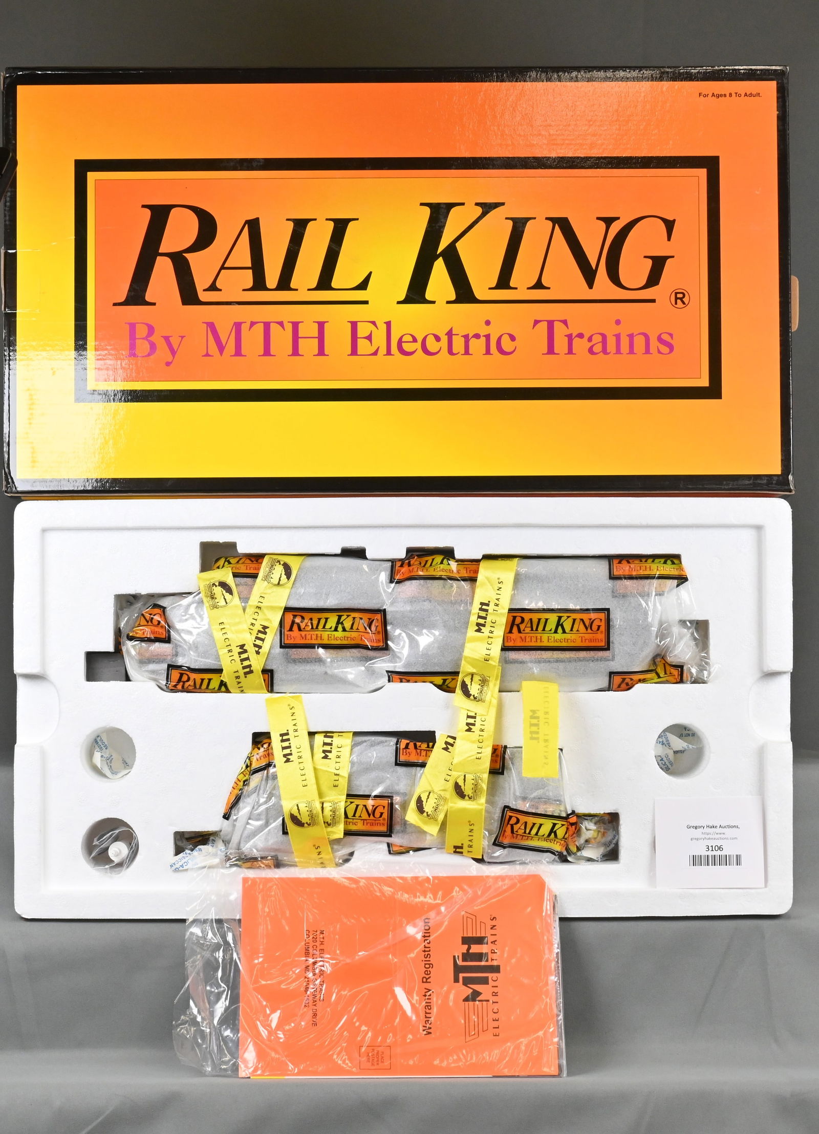 MTH Rail King 30-1306-1 USRA 2-8-8-2 Steam Engine w/OB (1 of 5)