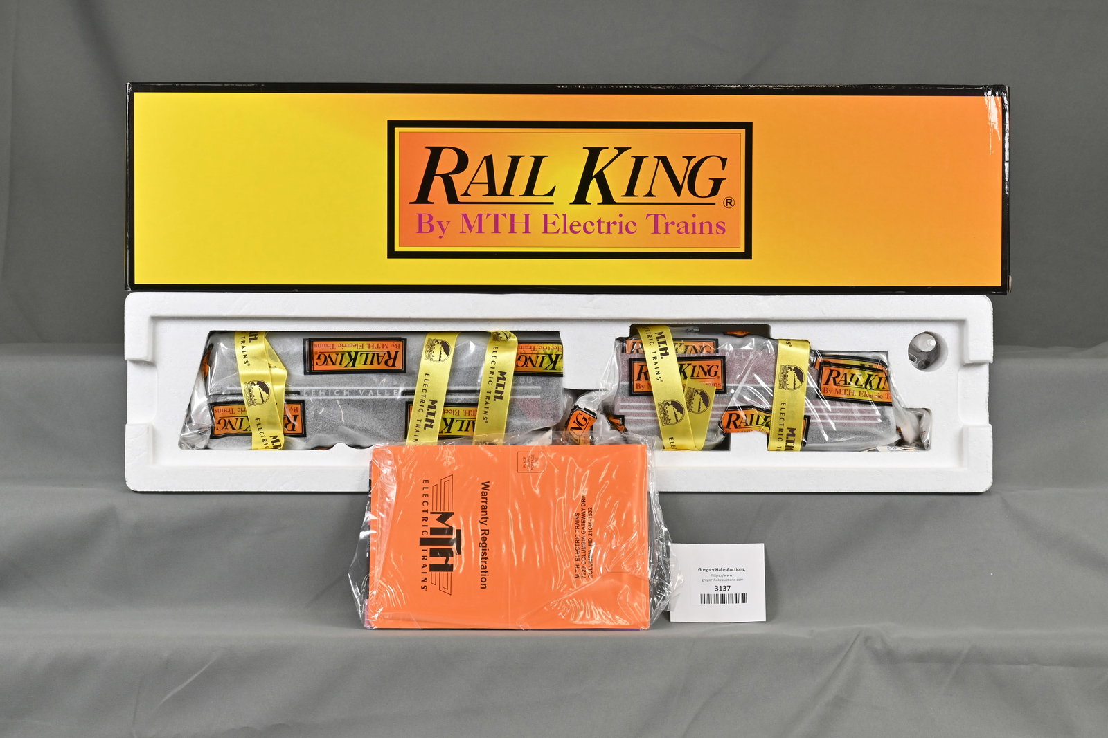 MTH Rail King 30-1350-1 Leigh Valley 4-6-4 Hiawatha Hudson Steam Engine in OB (1 of 4)