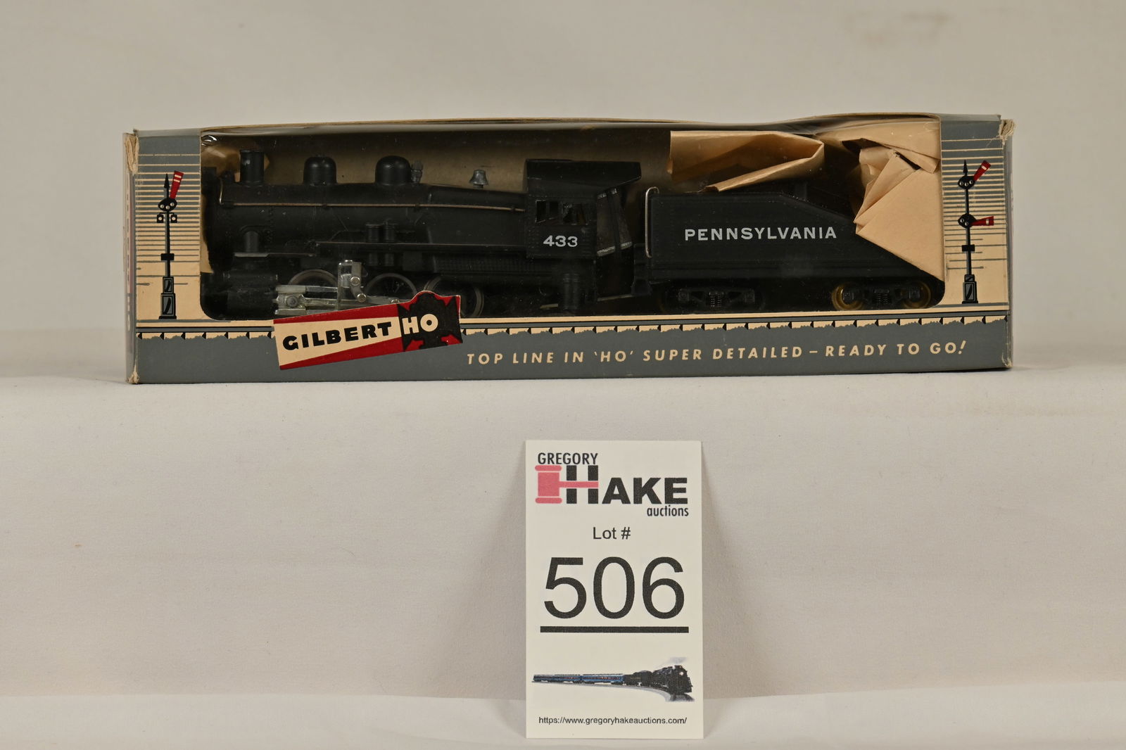 American Flyer Gilbert HO 433 Penn Switcher in 31004 OB, w/ OB (1 of 2)