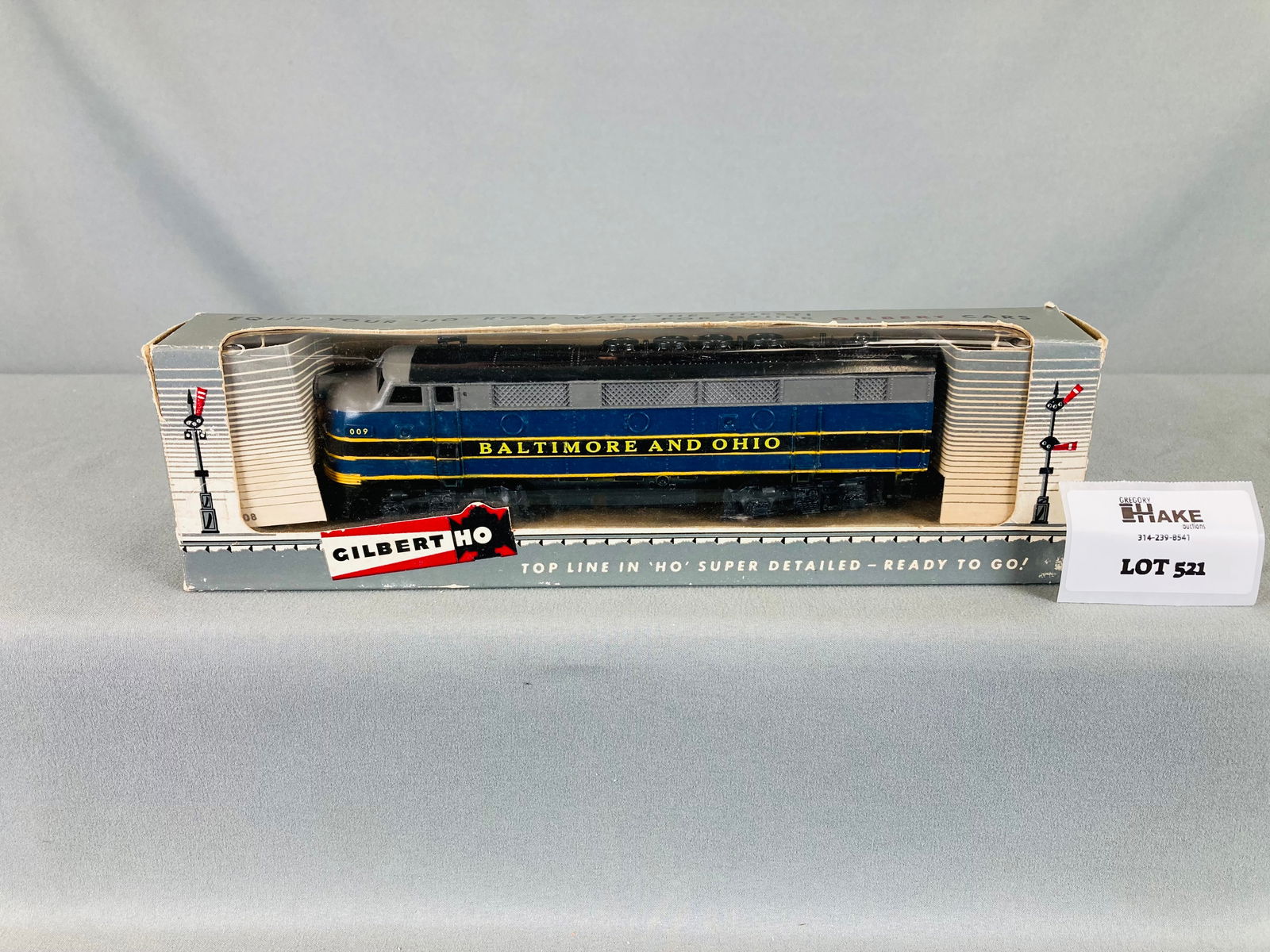 American Flyer Gilbert HO 31009 B&O F3 Dummy A Unit, w/ OB (1 of 3)