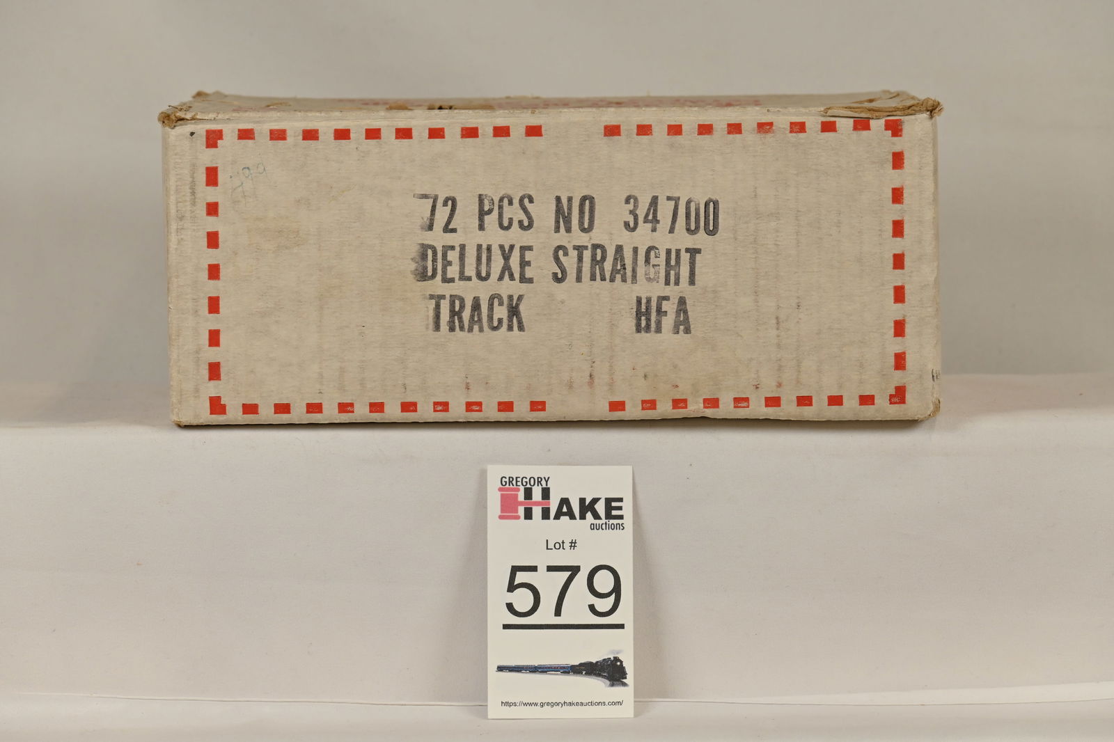 American Flyer HO 34700 Deluxe Straight Track, w/ OB (1 of 2)