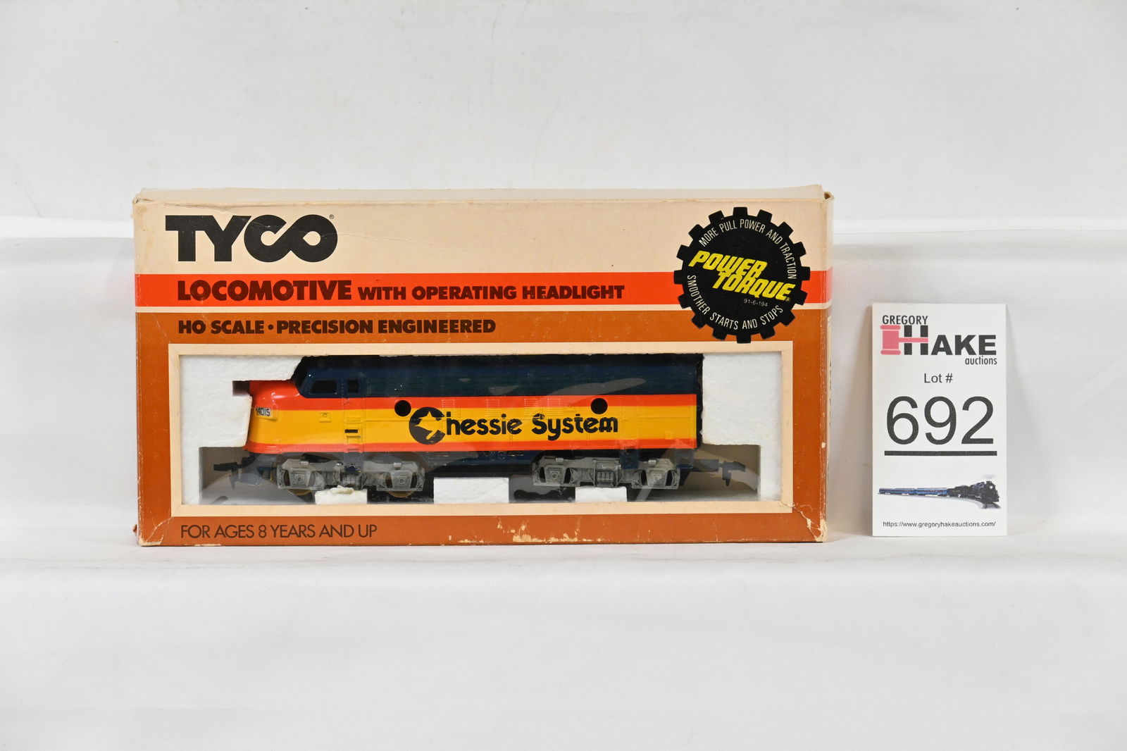 Tyco HO  224-03F Chessie System Diesel Engine 4015 w/ OB (1 of 2)