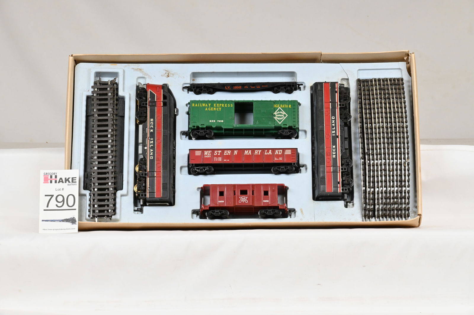 Marx HO Train Set Rock Island (1 of 4)