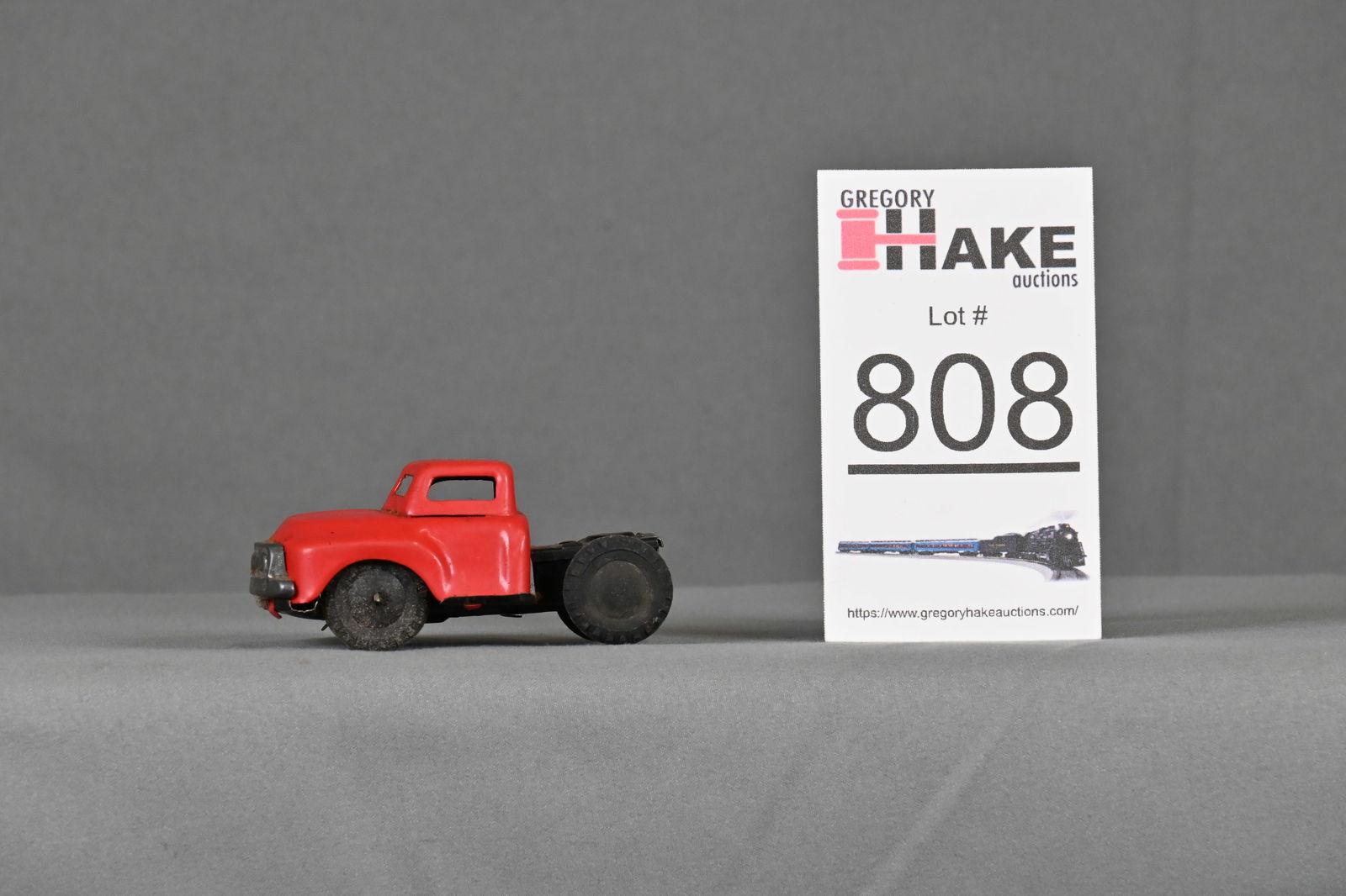 Marx Red Truck for Piggyback Trailers (1 of 6)