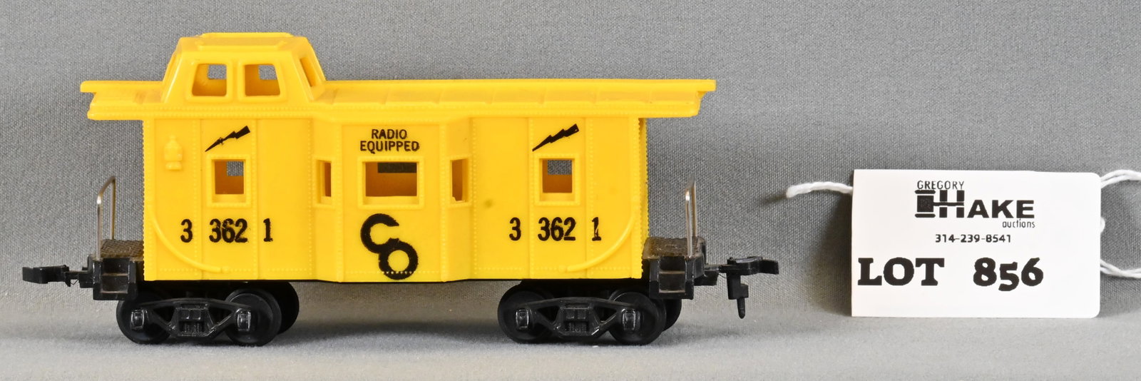 American Flyer HO 33621 C&O Caboose: American Flyer HO 33621 C&O Caboose, C7