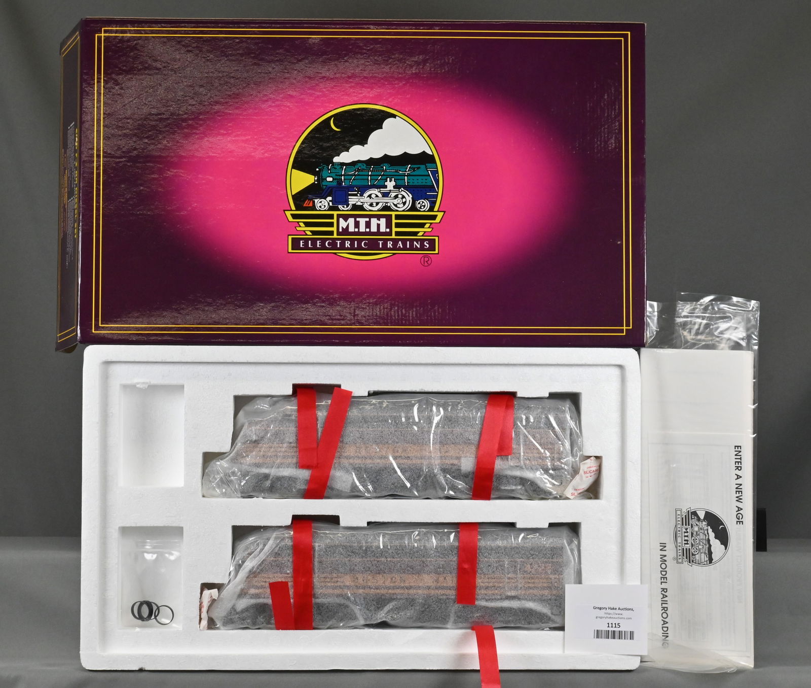 MTH MT-2126LP Boston & Maine 3 Rail Proto Sound Diesel Set, w/ OB (1 of 4)