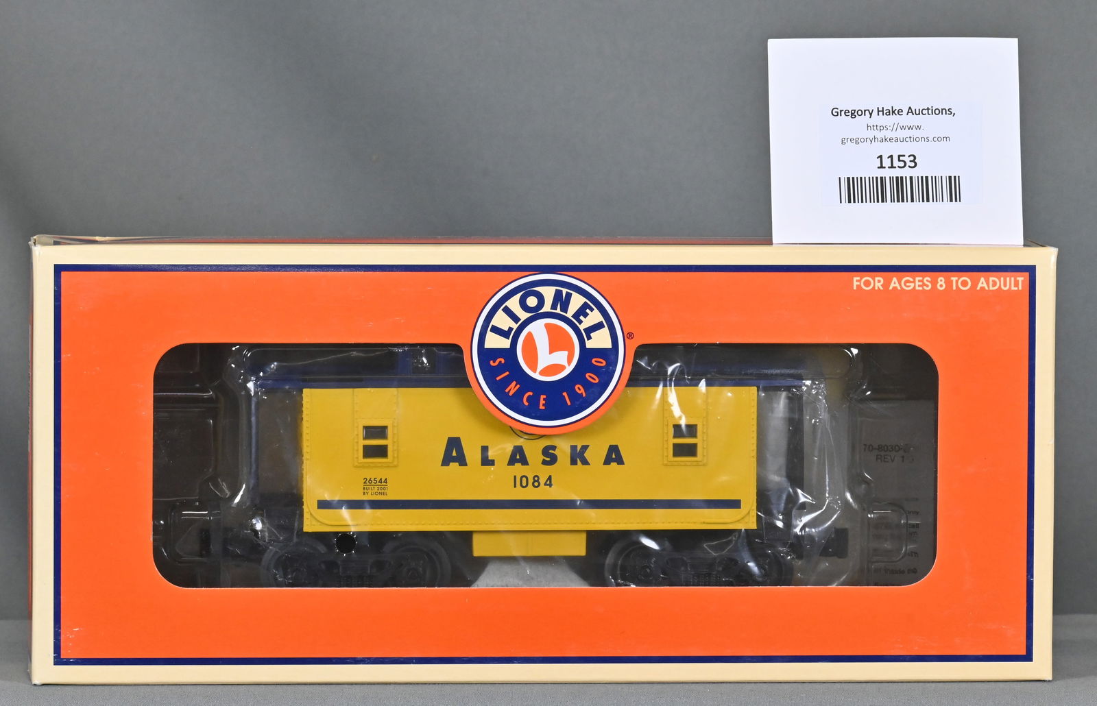 Lionel 6-26544 Alaska Caboose, w/ OB (1 of 2)