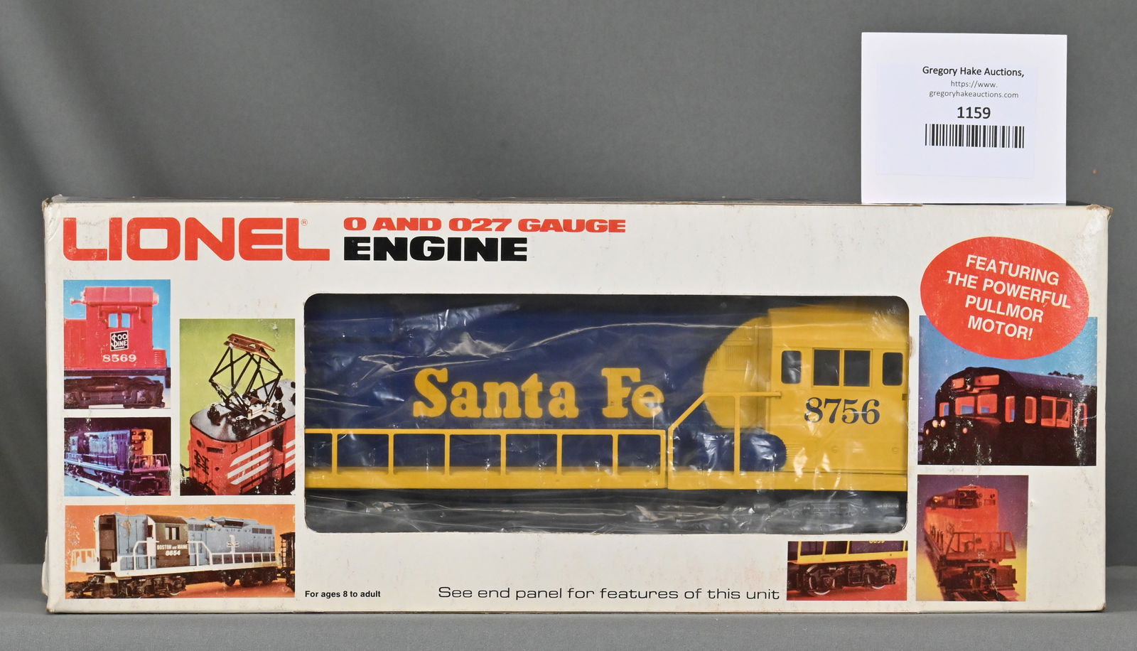 Lionel 6-8756 Santa Fe U36B (Non-Powered Dummy Unit) Diesel Locomotive w/ OB (1 of 2)