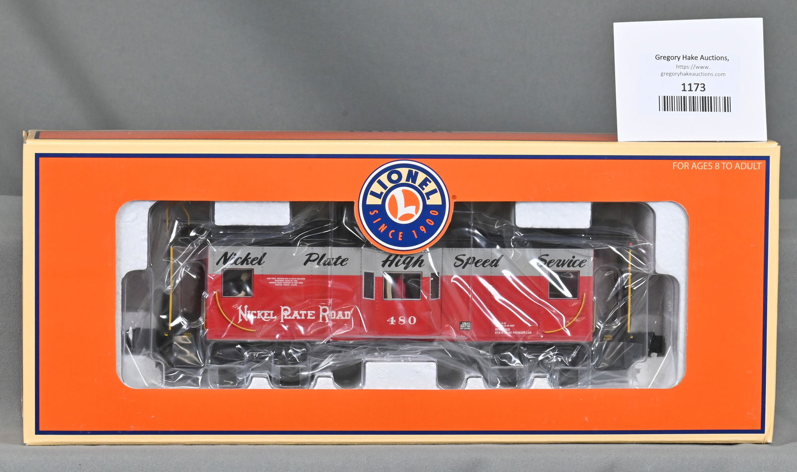 Lionel 6-17643 Nickel Plate Road Bay Window Caboose, w/ OB (1 of 2)