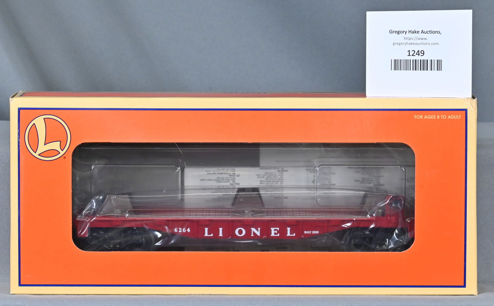 Lionel 6-19484 Lionel (6264) Flat Car w/ Lumber Load, w/ OB (1 of 2)