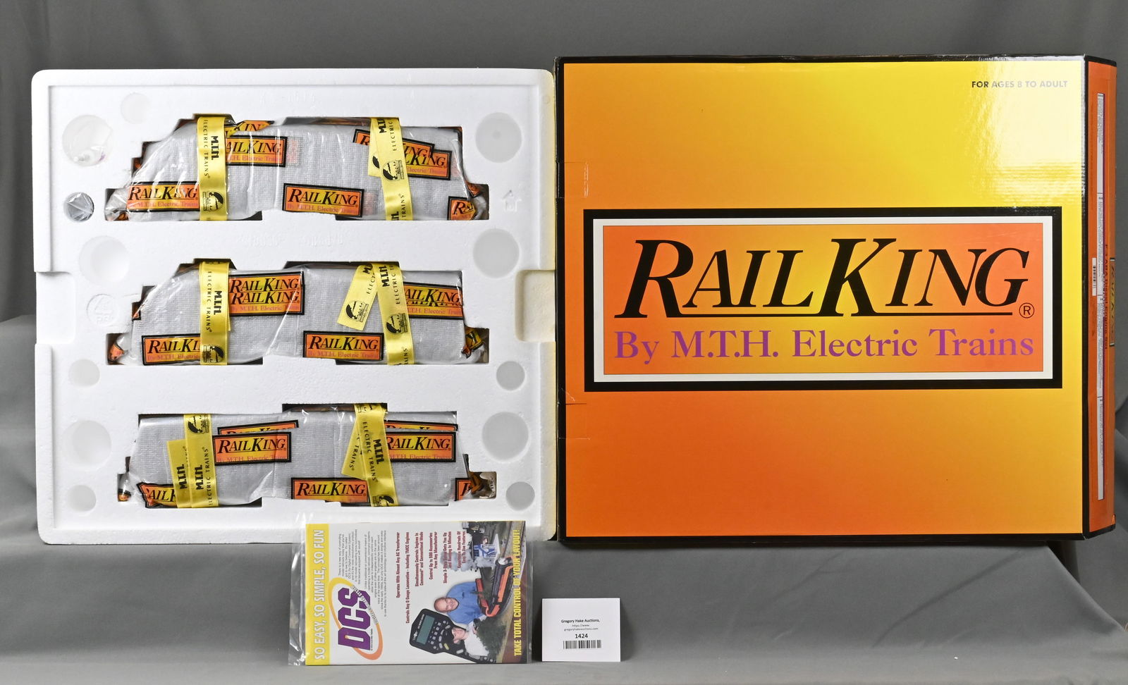 MTH 30-2312-1 Pennsylvania F3 "ABA" Diesel Locomotive Set w/ OB (1 of 4)