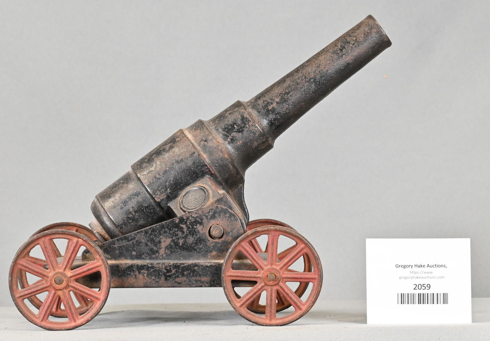 Antique Cast Iron Signal Cannon (1 of 6)