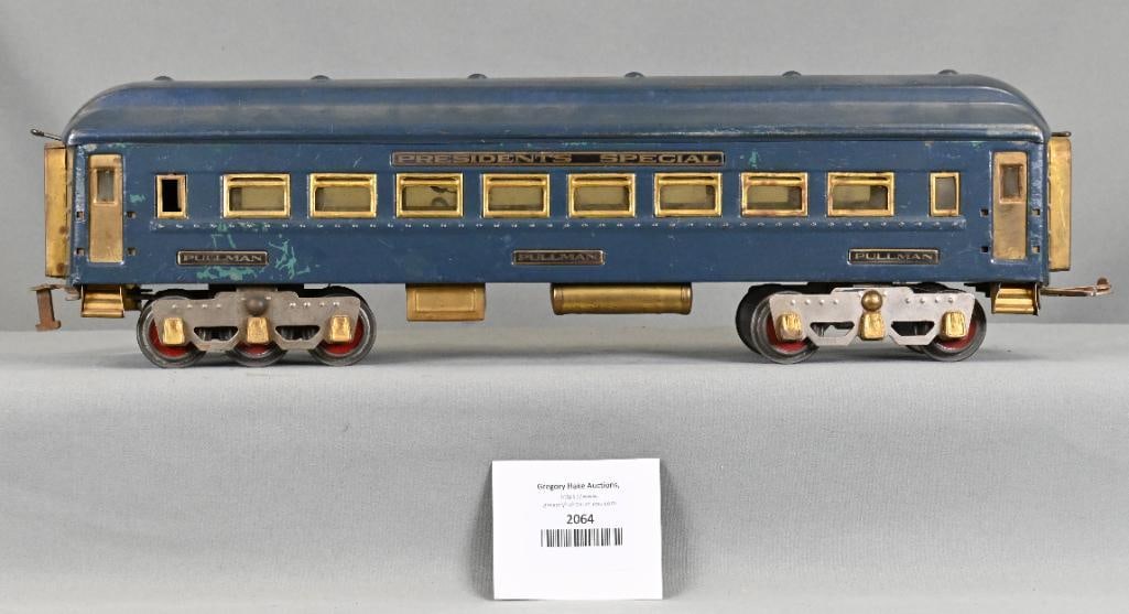 American Flyer 4391 Annapolis Presidential Passenger Car: American Flyer 4391 Annapolis Presidential Passenger Car, C6/7. Grab Rails are missing