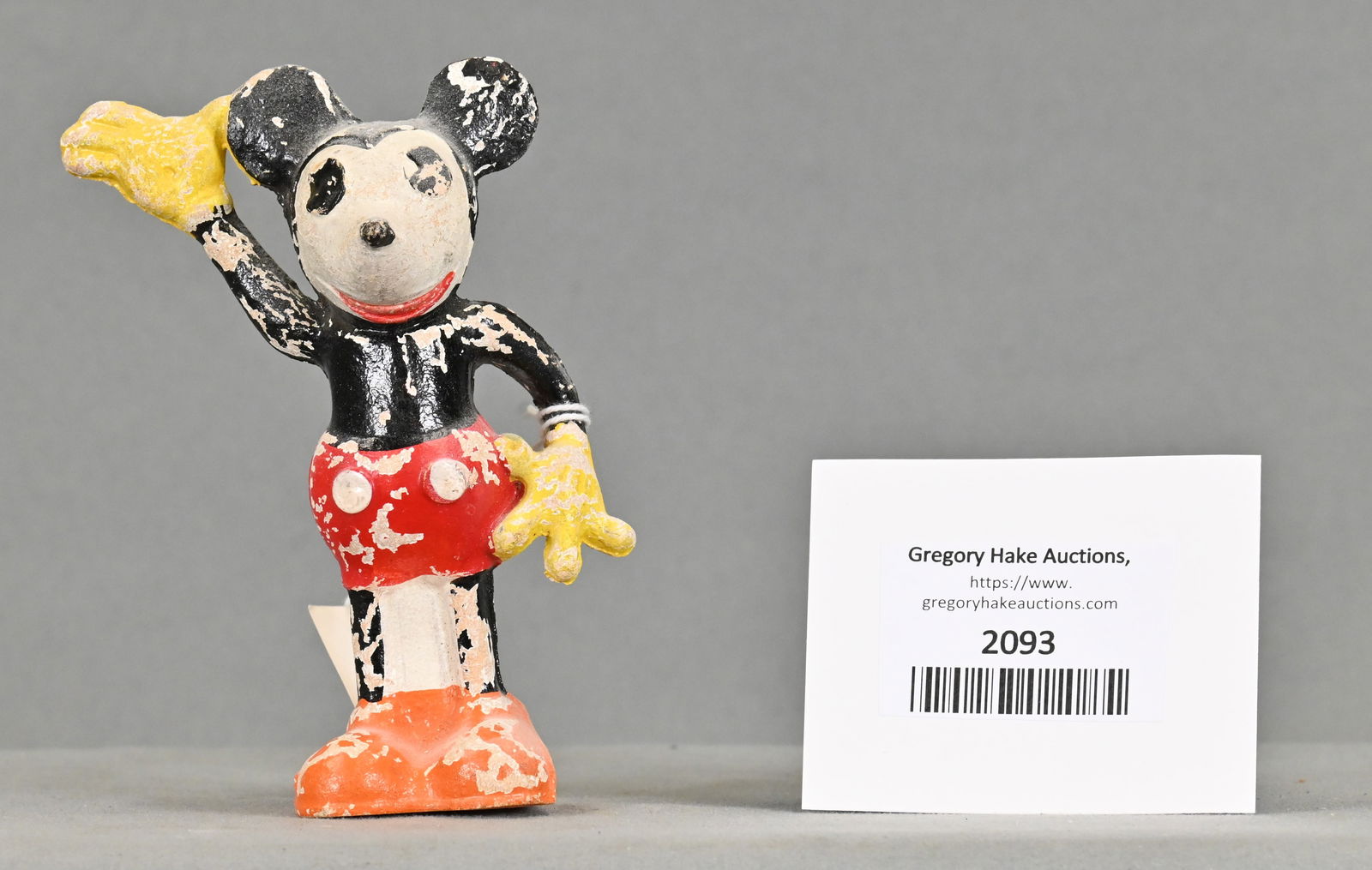 Lionel Prewar O gauge Mickey Mouse Barker from the Mickey Mouse Circus set no. 1536 (1 of 6)