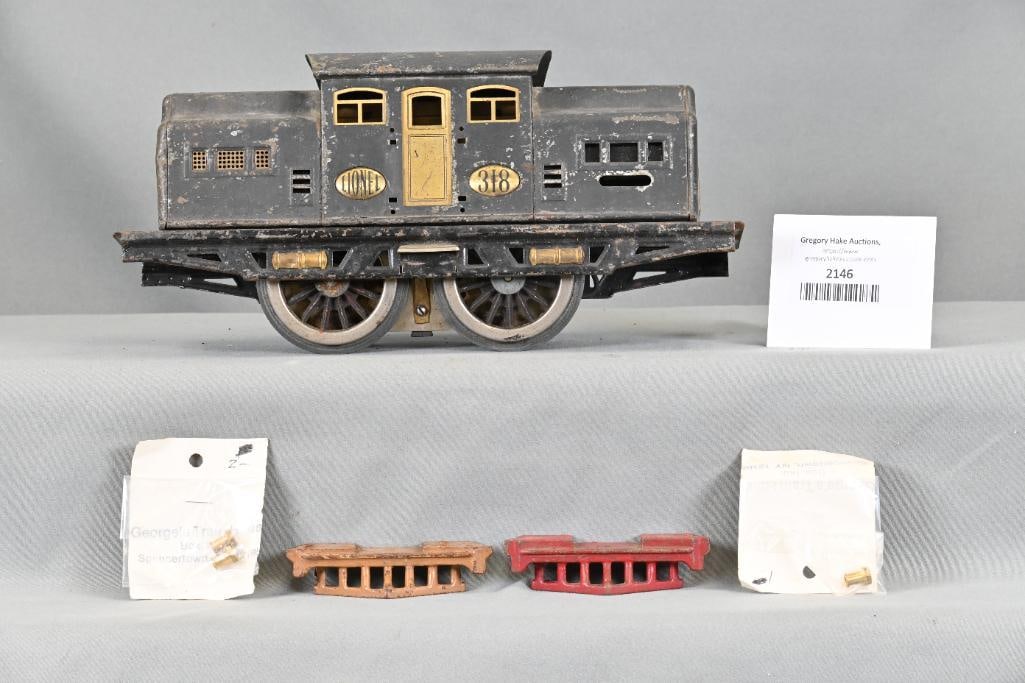 Lionel Prewar Gray 318 Locomotive (1 of 6)
