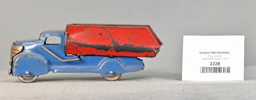 Vintage Red Pressed Steel Roadster (1 of 6)