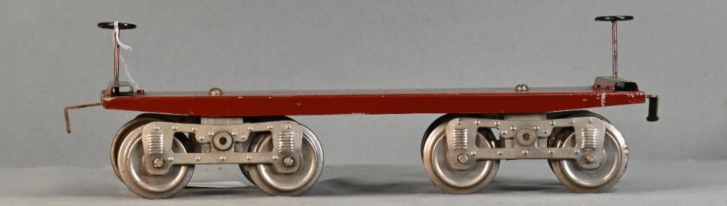 American Flyer Prewar O Gauge Steamlined Steam Locomotive w/ Tender: American Flyer Prewar O Gauge Steamlined Steam Locomotive w/ Tender, C7.