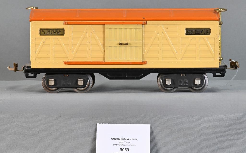 Lionel Prewar Standard Gauge 514 Boxcar from 1931 (1 of 5)