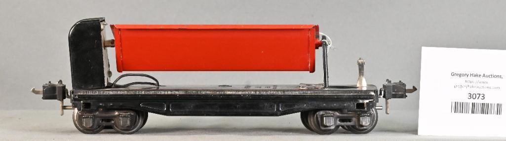 Lionel Prewar O Gauge 3859 Automatic Dump Car from 1940.: Lionel Prewar O Gauge 3859 Automatic Dump Car from 1940, C6/7.