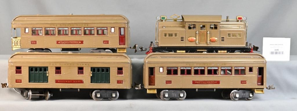 Lionel Prewar Standard Gauge 318E Locomotive Passenger Set (1 of 6)