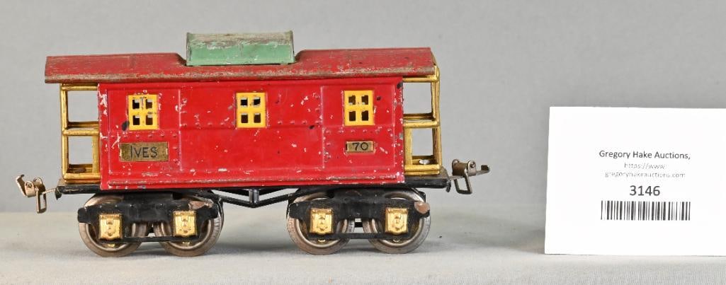 Ives / Lionel Prewar O Gauge Transition No.70 Caboose: Ives / Lionel Prewar O Gauge Transition No.70 Caboose, C6.