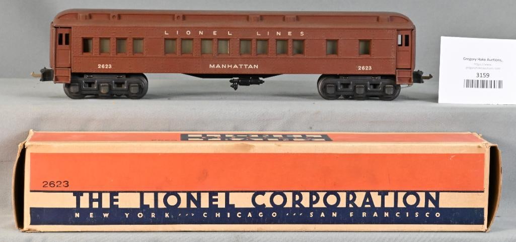 Lionel Prewar O Gauge 2623 Manhattan Passenger Car w/ Original Box (1 of 6)