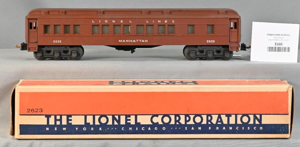 Lionel Prewar O Gauge 2623 Manhattan Passenger Car w/ Original Box (1 of 6)
