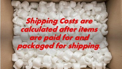 Shipping Information. All Shipping is In-House