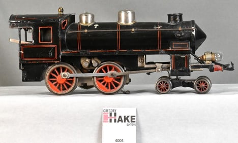 Bing Prewar 1 Gauge 4-4-0 Steam Electric Locoomotive