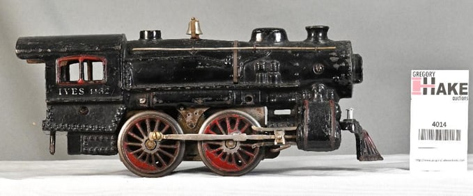Ives Prewar Wide Gauge Cast Iron 1132 Steam Locomotive