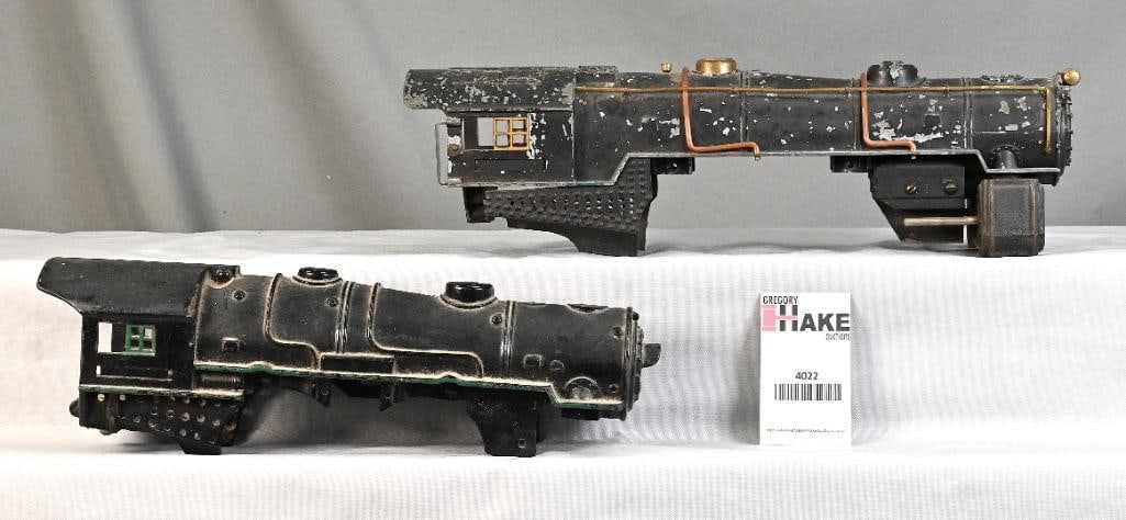 Two Prewar American Flyer Wide Gauge Steam Locomotive Shells (1 of 2)