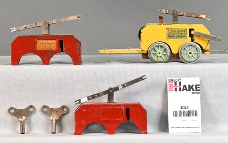 Lionel Prewar 1100 Mickey Mouse and 1103 Peter Rabbit Hand Car Parts