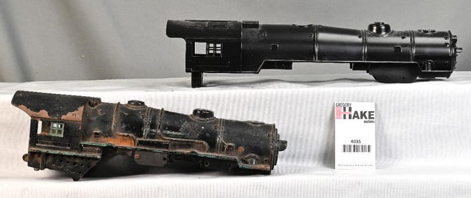 Two Prewar American Flyer Wide Gauge Steam Locomotive Shells
