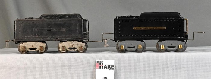 Two American Flyer Prewar Wide Gauge Tenders