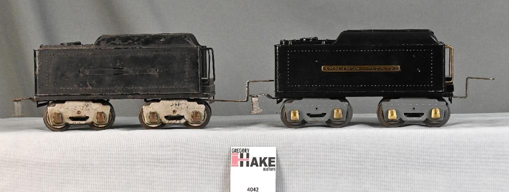 Two American Flyer Prewar Wide Gauge Tenders (1 of 6)