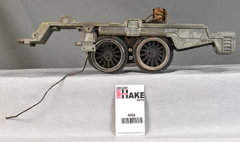 American Flyer Wide Gauge 2-4-2 Steam Locomotive Frame and Motor.