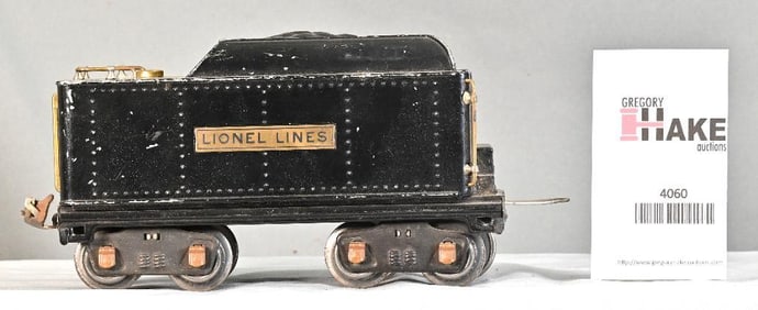 Lionel Prewar Standard Gauge 390T Tender