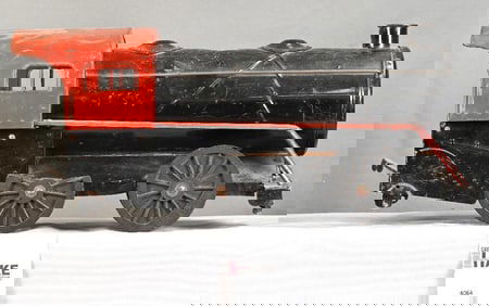 Large Con Cor Pressed Steel Floor Locomotive