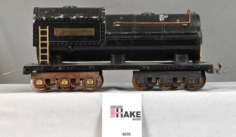 Lionel Prewar Standard Gauge 400T Black Tender