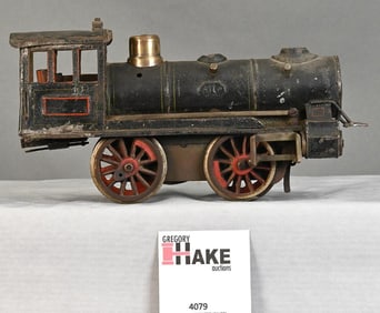 Marklin Prewar 1 Gauge 0-4-0 Wind Up Steam Locomotive