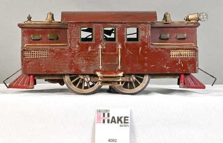 Lionel Prewar Standard Gauge NYC Maroon 53 Square Hood Locomotive