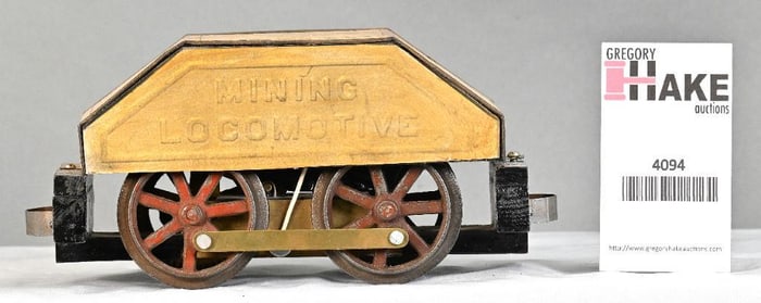 Prewar Carlisle and Finch Mining Locomotive