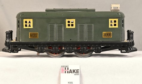 American Flyer Wide Gauge Green 4000 Locomotive