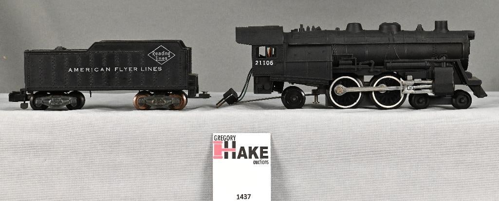 American Flyer 21106 Atlantic Steam Locomotive and Tender: American Flyer 21106 Atlantic Steam Locomotive and Tender, C8.
