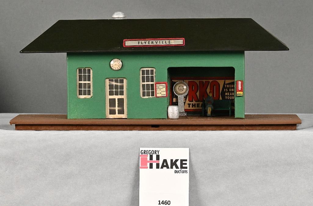 American Flyer 163 Flyerville Station w/ OB (1 of 7)