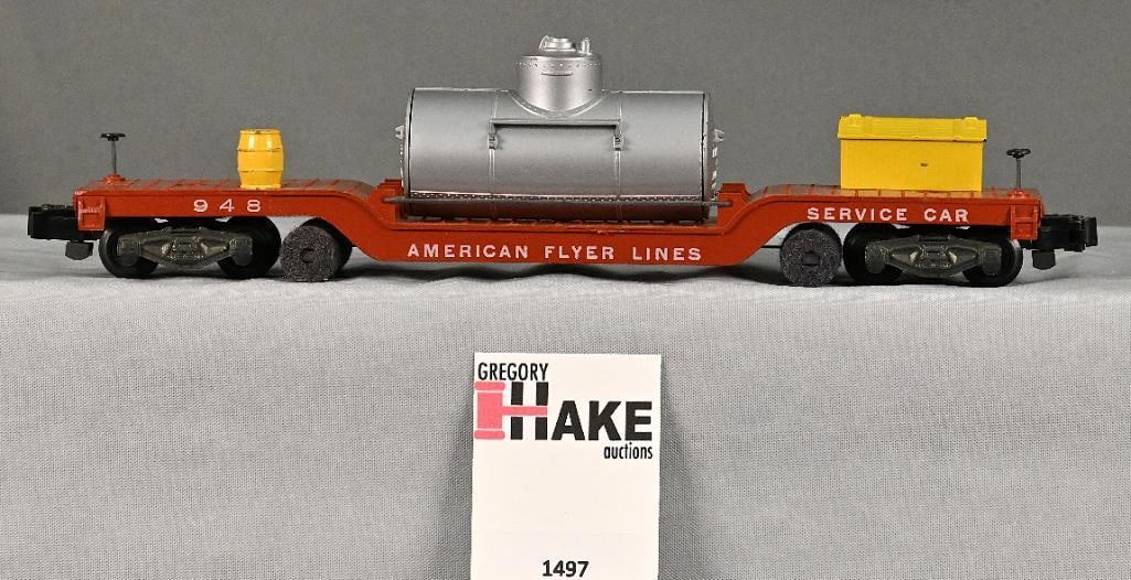 American Flyer Postwar 24533 Track Cleaning Car w/ OB (1 of 6)